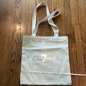 7 for all mankind denim tote